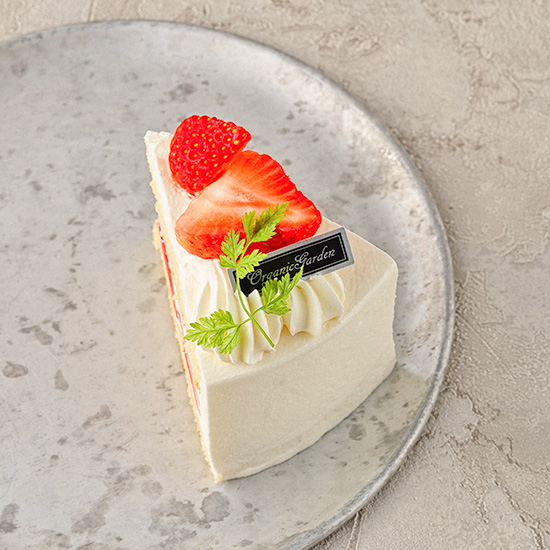 苺のショートケーキ 苺のショートケーキ|茅ヶ崎市でケーキのデリバリーならオーガニックガーデン茅ヶ崎