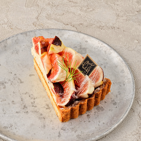 いちじくのタルト いちじくのタルト|茅ヶ崎市でケーキのデリバリーならオーガニックガーデン茅ヶ崎