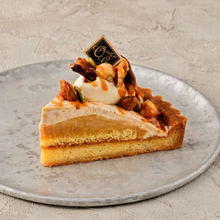 キャラメルナッツタルト｜茅ヶ崎市でケーキのデリバリーならオーガニックガーデン茅ヶ崎