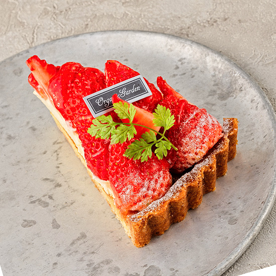 苺のタルト 苺のタルト|茅ヶ崎市でケーキのデリバリーならオーガニックガーデン茅ヶ崎