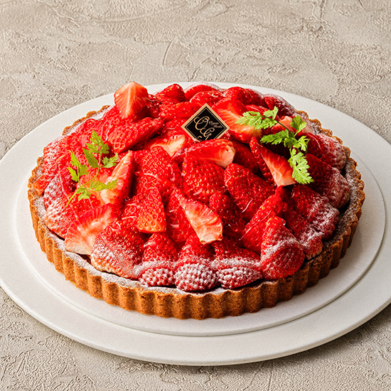 苺のタルト 苺のタルト|茅ヶ崎市でケーキのデリバリーならオーガニックガーデン茅ヶ崎