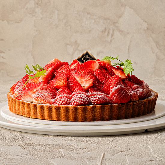 苺のタルト 苺のタルト|茅ヶ崎市でケーキのデリバリーならオーガニックガーデン茅ヶ崎