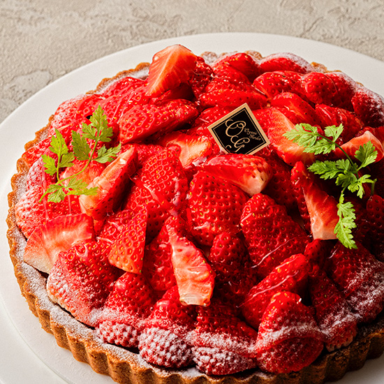 苺のタルト 苺のタルト|茅ヶ崎市でケーキのデリバリーならオーガニックガーデン茅ヶ崎
