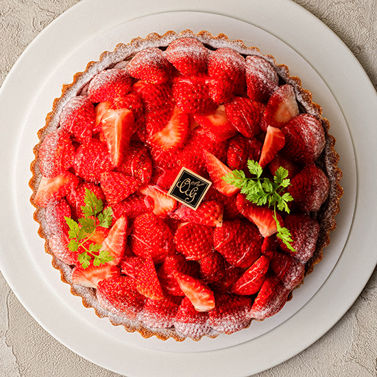 苺のタルト 苺のタルト|茅ヶ崎市でケーキのデリバリーならオーガニックガーデン茅ヶ崎